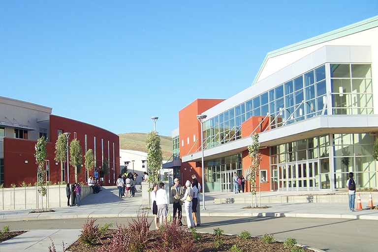 District High School in California