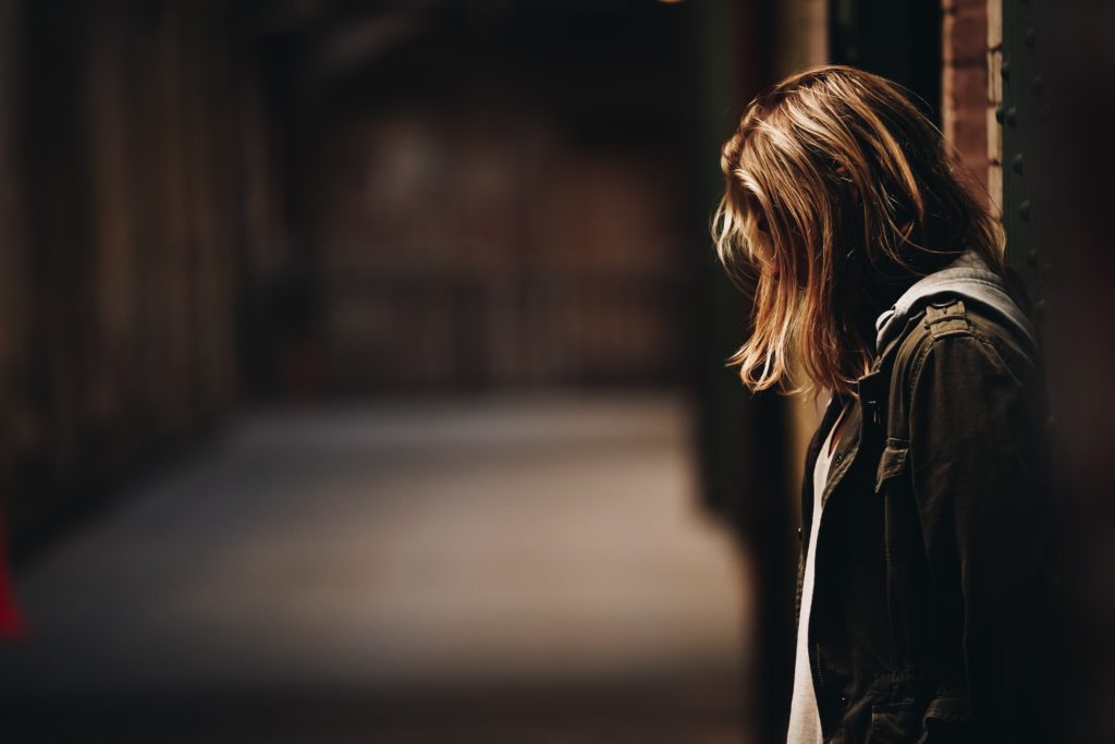 homeless teen concerned about her future