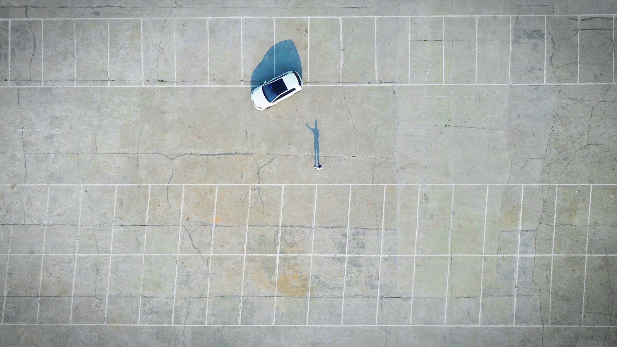 empty car lot - ideal property to turn into affordable housing in california